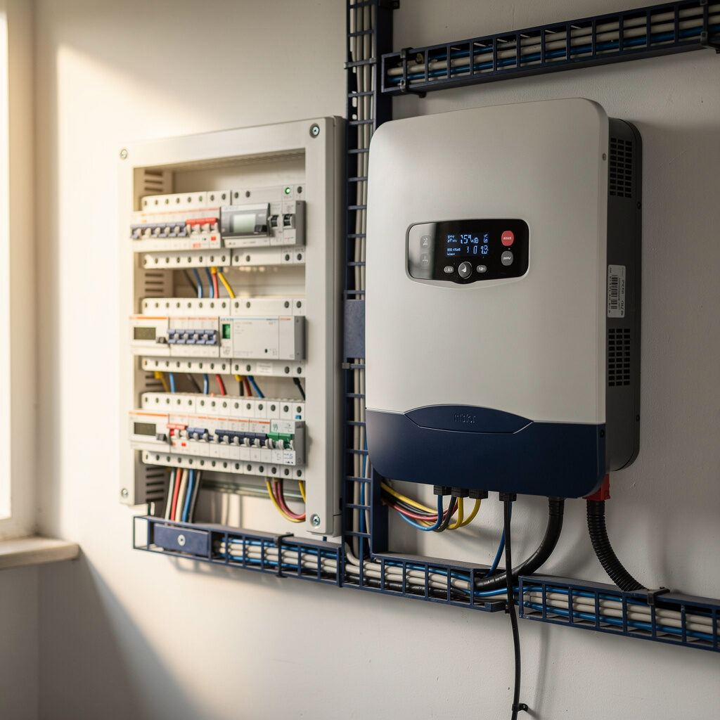 Integration Solartechnik in Hauselektronik – Bechtold Solar-Technik GmbH